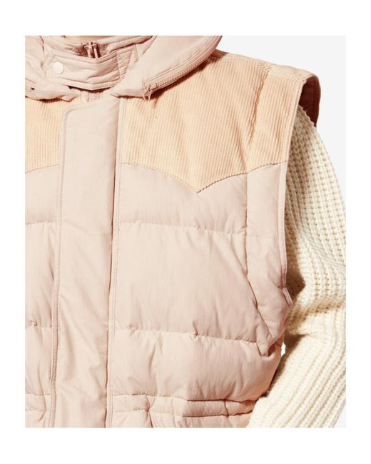 Isabel Marant Natural Isabel Marant Étoile Olfa Padded Gilet