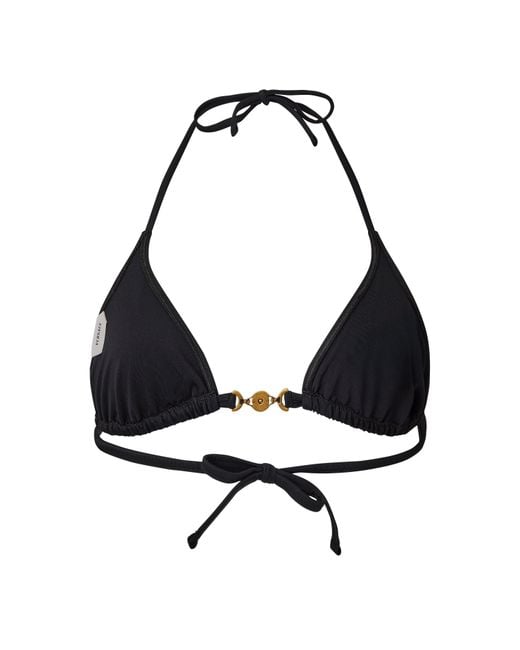 Versace Black Halter Bikini