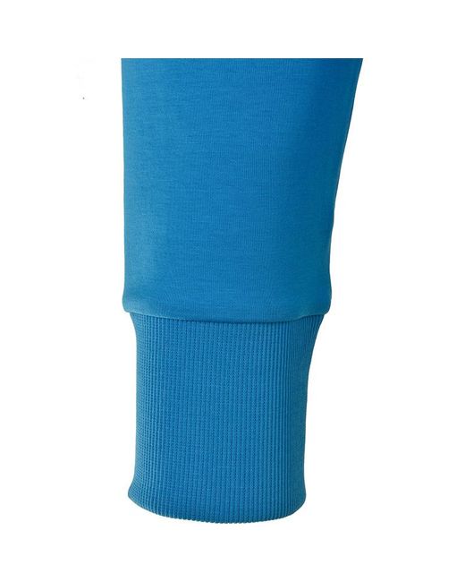 Boss Blue Logo Hooded Sweater for men