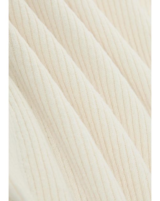 Our Legacy White Silk Knit Top for men