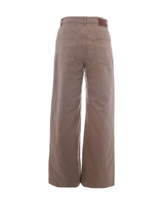P.A.R.O.S.H. Brown Belt Loop Jeans