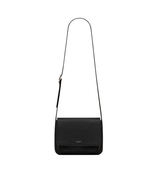 Saint Laurent White Foldover Top Small Satchel Bag for men