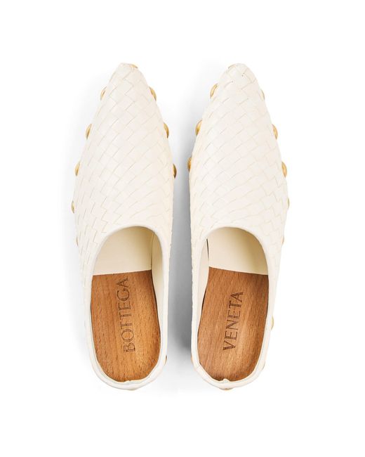 Bottega Veneta Natural Minimalist Design Sandals