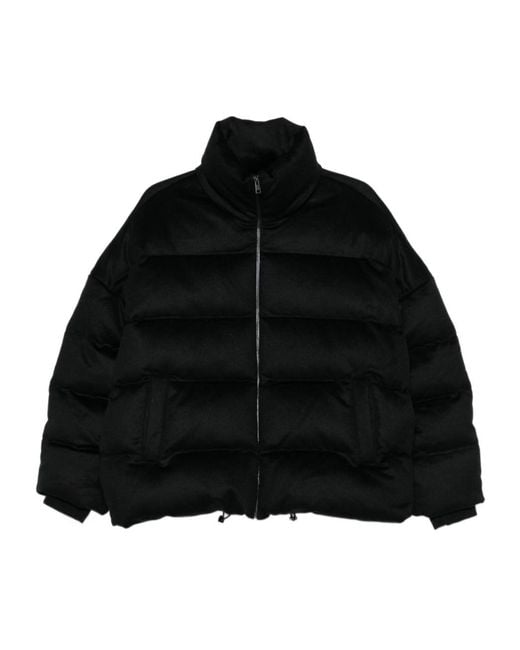 Soft Goat Black Puffer Jacket