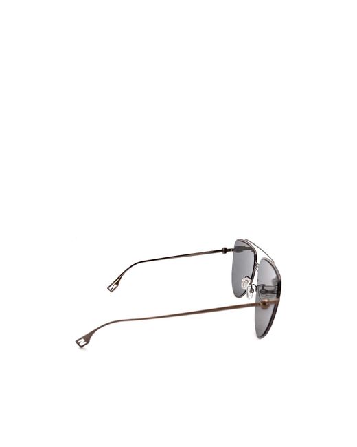 Fendi Metallic Logo Sunglasses