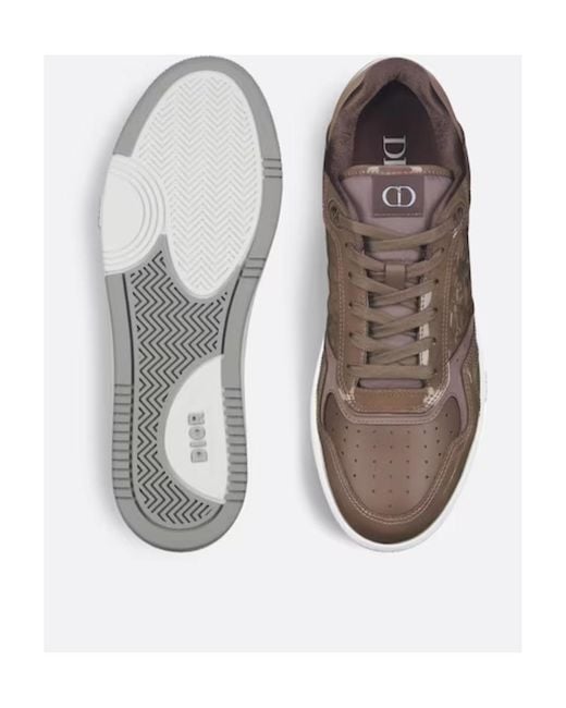 Dior Brown B27 Low-Top Sneaker for men