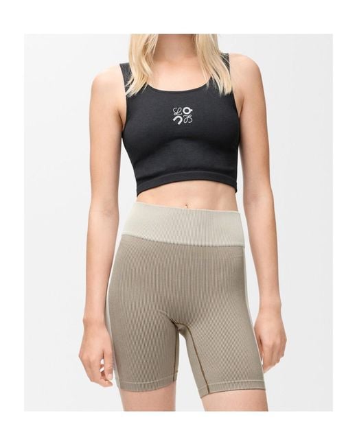 Loewe Black Seamless Bra