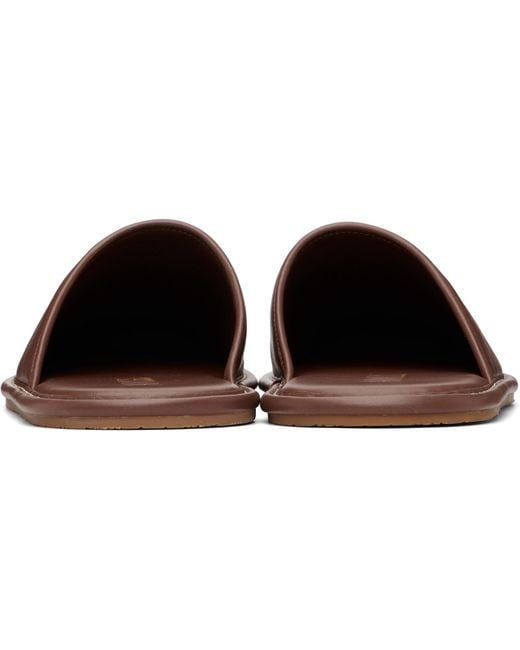 Amiri Brown Ma Slippers for men