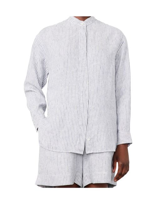 Officine Generale White Yester Overshirt
