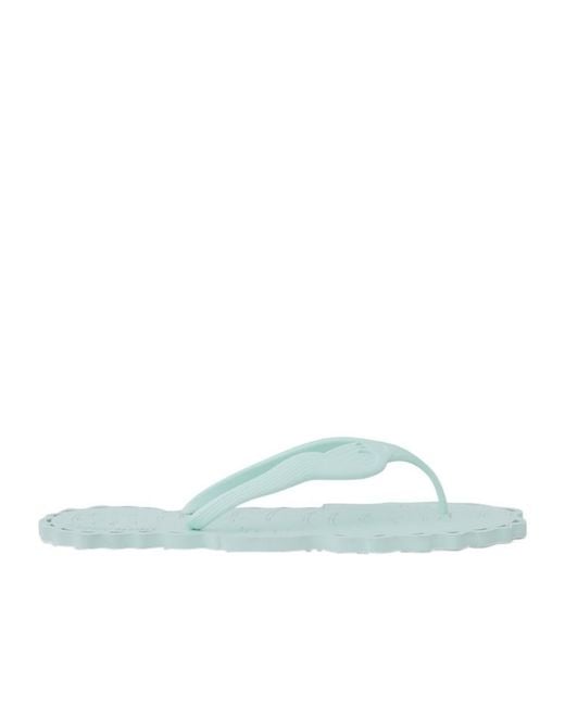 Zimmermann Green Seafoam Thong Sandals