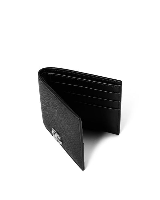 Dolce & Gabbana Black Solid Color Card Holder for men