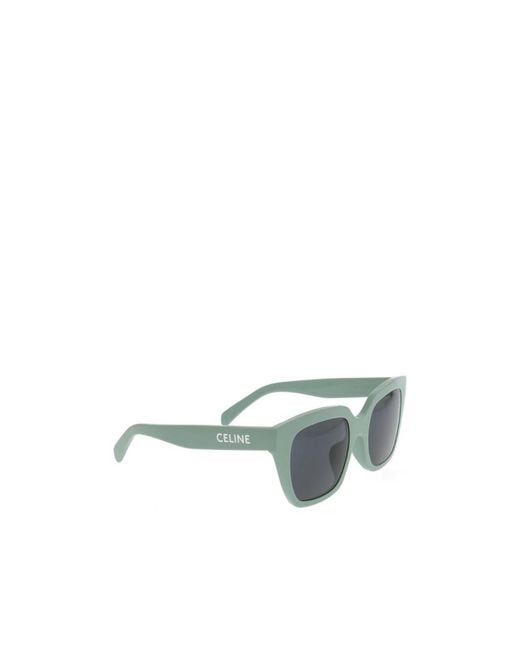 Céline Blue Logo Sunglasses