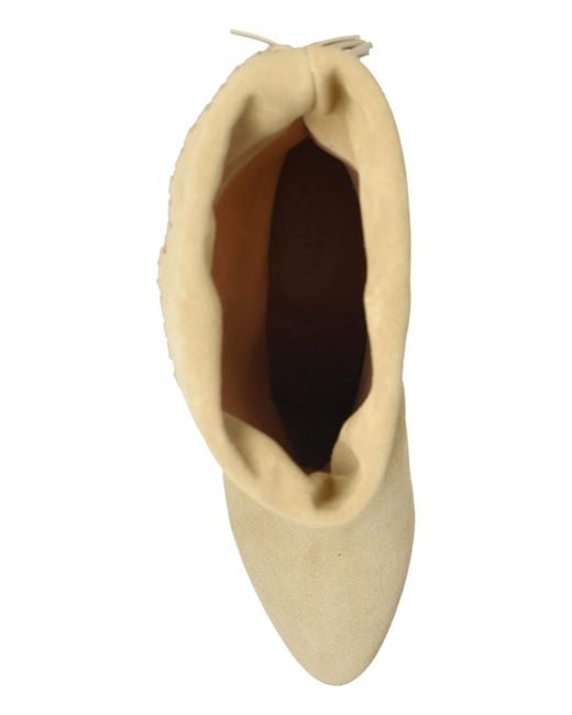 Isabel Marant Green Dalby Tassel Detailed Boots