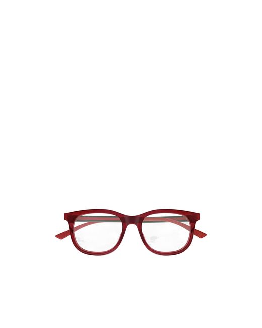 Gucci White Eyewear Rectangle Frame Glasses
