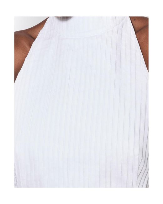 Alaïa White Alaïa Poplin Top