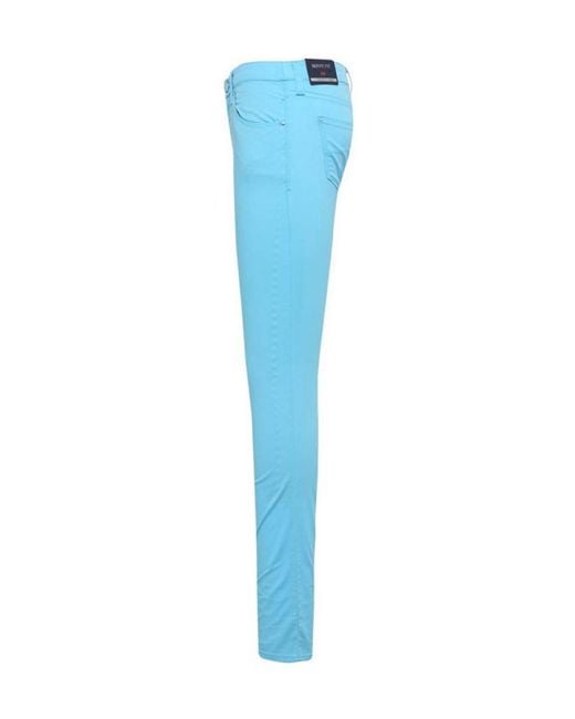 Armani Jeans Blue Slim Casual Pants