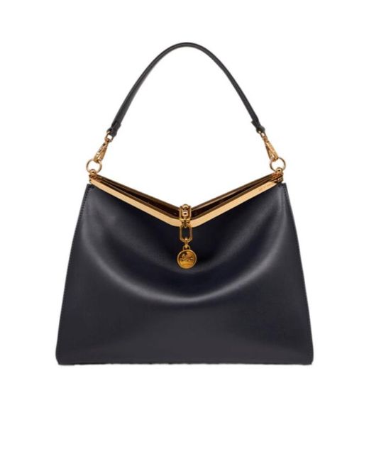 Etro Black Large Vela Bag