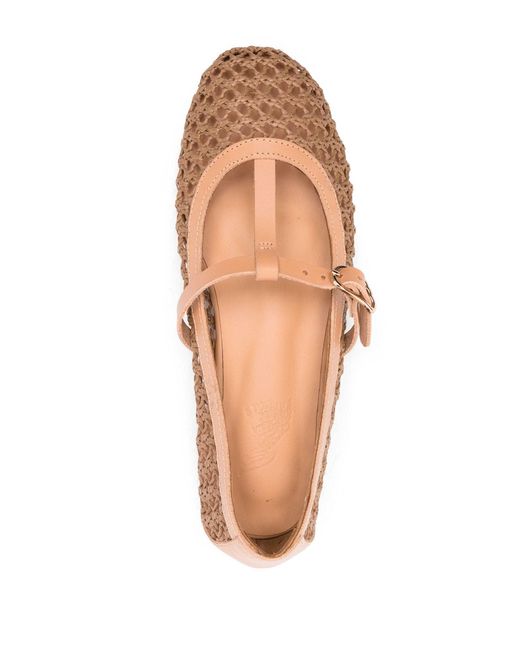 Ancient Greek Sandals Brown Aerati Ballerina Shoes