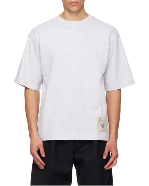 Jacquemus White The Torneo Short-Sleeve T-Shirt for men