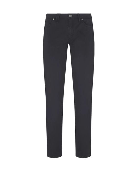 Brioni Blue Meribel Belt Loop Jeans for men