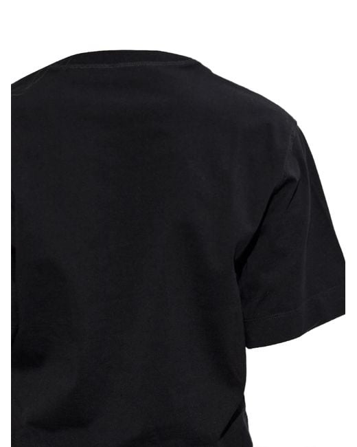 Off-White c/o Virgil Abloh Black Crew Neck T-Shirt
