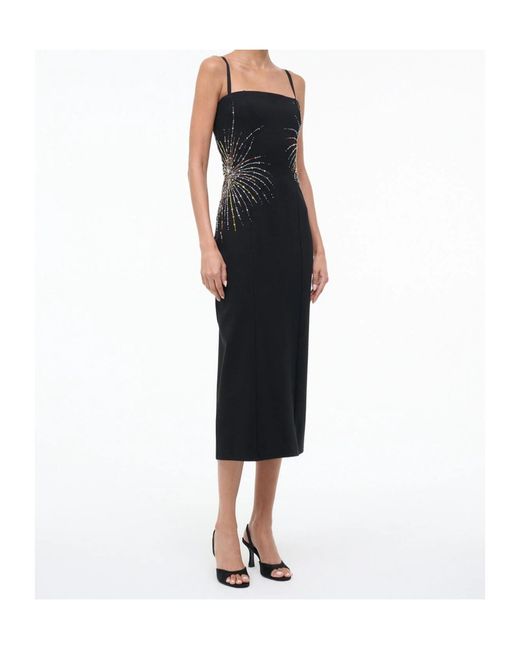 Staud Black Britney Dress Firework