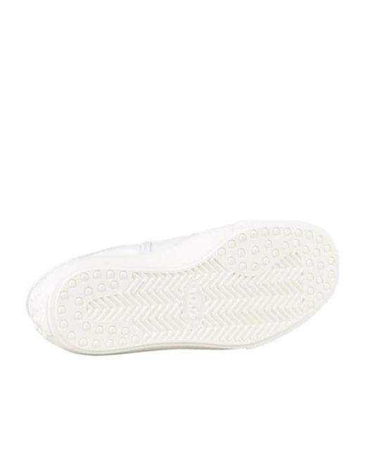 Tod's White Laced Sneakers