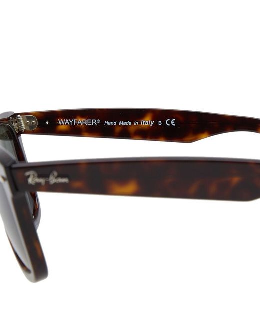 Ray-Ban Gray Wayfarer Square-Frame Sunglasses
