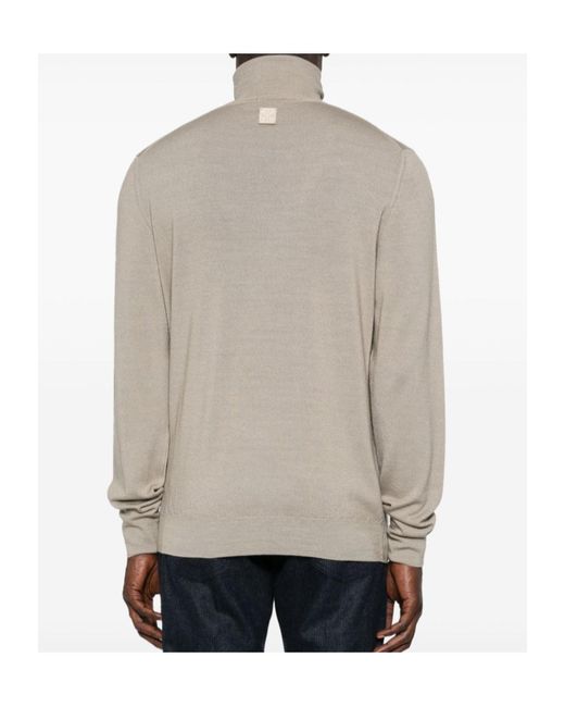 Jacob Cohen Gray Wool Sweater for men