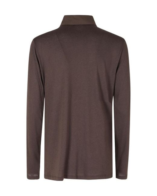 Seventy Brown Long-Sleeved Shirt
