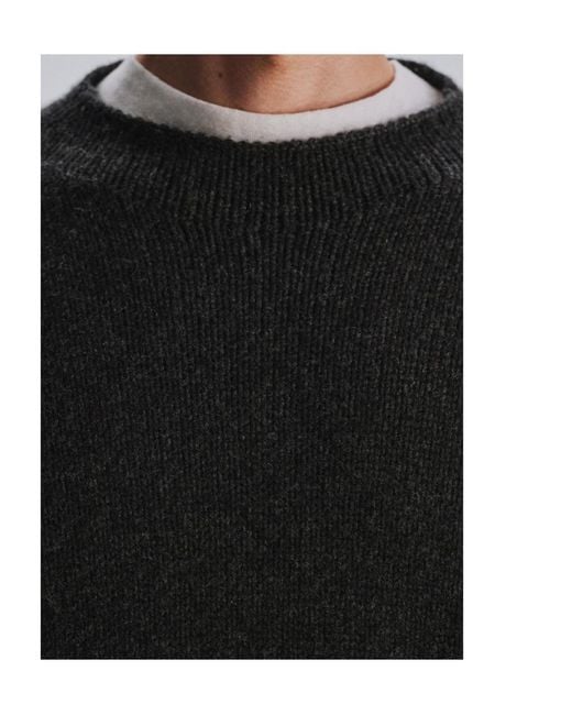 The Row Black Long-Sleeved Sweater for men