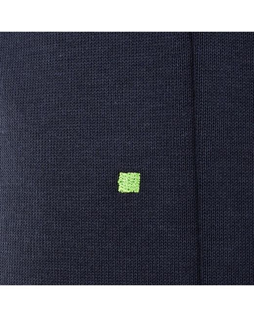 Boss Blue Embroidered Logo Sweatpants for men