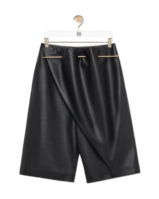 Loewe Black Pin Shorts