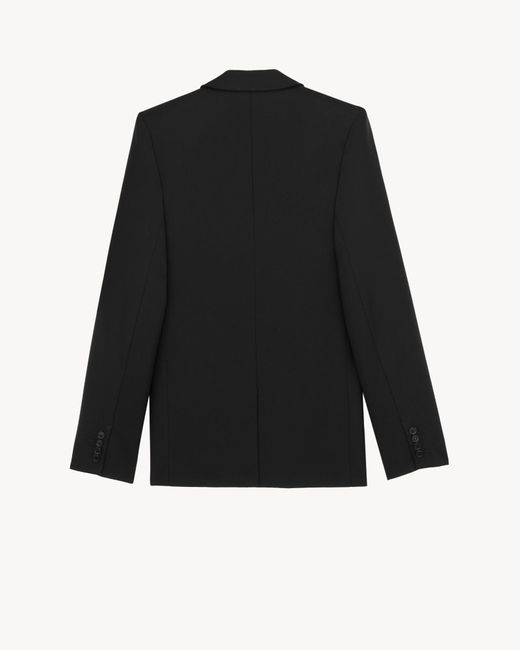 Saint Laurent Black Long Sleeve Jacket for men