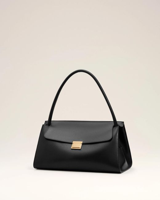 AMI Black Mimi Shoulder Bag for men
