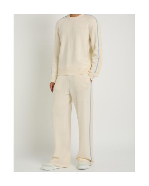 Casablanca Natural Long-Sleeved Knitwear for men