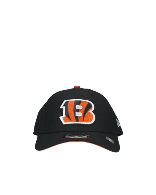 KTZ Black 9 Forty Embroidery Baseball Hat for men