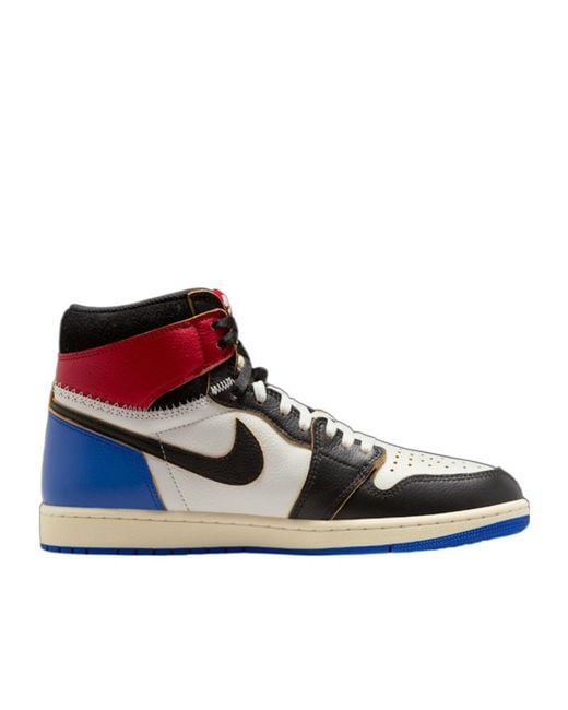 Nike Multicolor X Jordan Air 1 Retro High-Top Sneakers for men