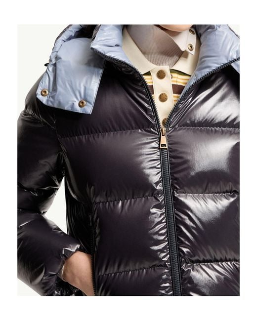 Moncler Gray Niveole Short Down Jacket