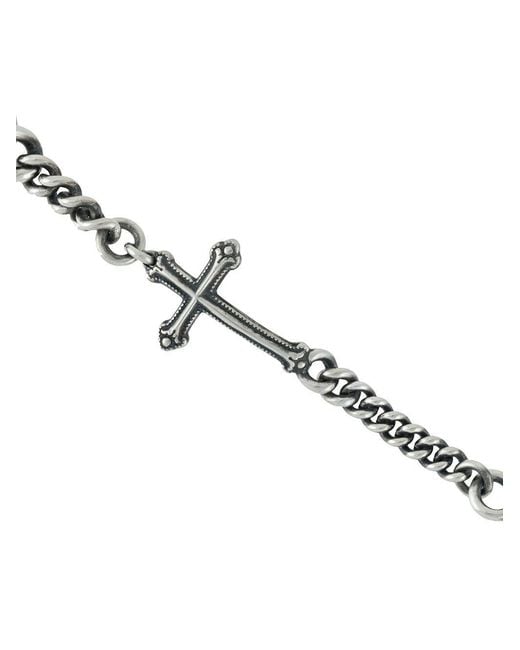 Werkstatt:münchen Metallic Faith Love Hope Bracelet for men