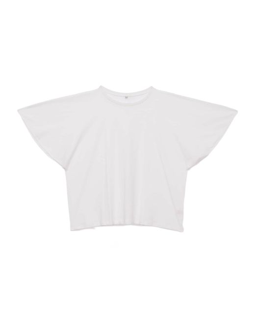 Baserange White Crew Neck T-Shirt