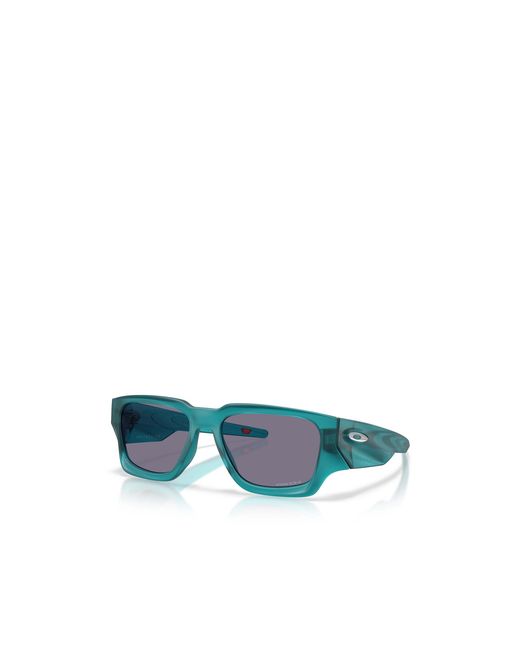 Oakley Blue Geometric Sunglasses for men