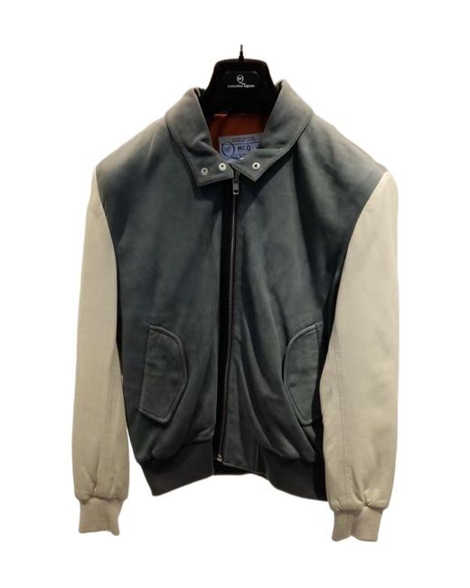 McQ Alexander McQueen Black Stitched Casual Jacket for men