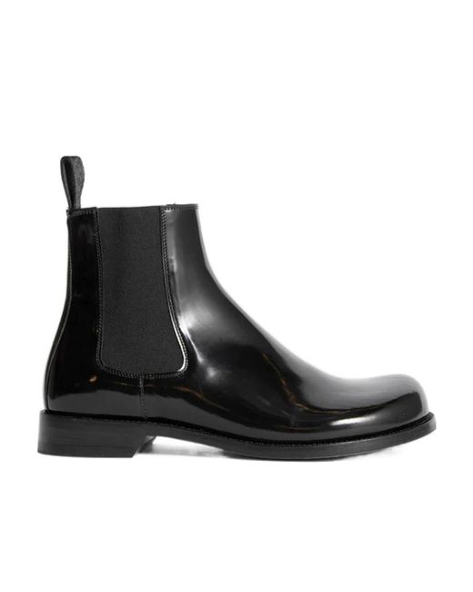 Loewe Black Campo Slip-On Chelsea Boots for men