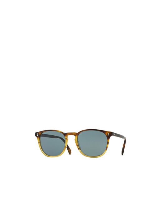Oliver Peoples Green Vintage Geometric Sunglasses for men