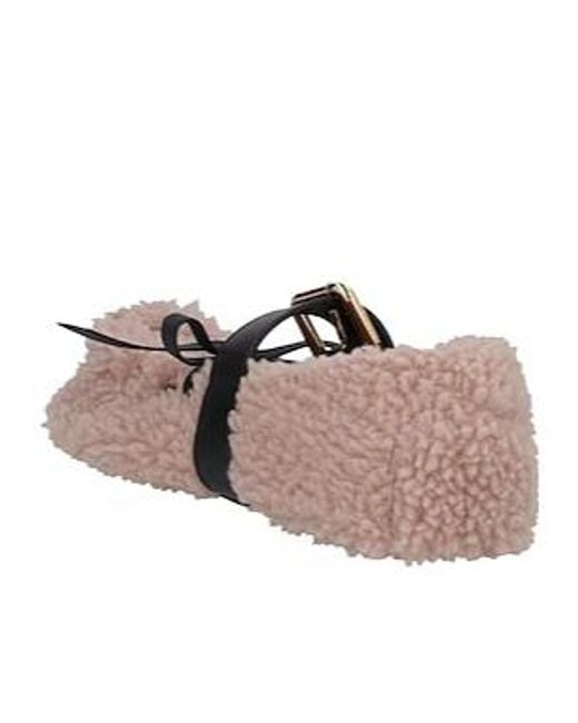Marni Pink Multi-Color Mary Jane Shoes