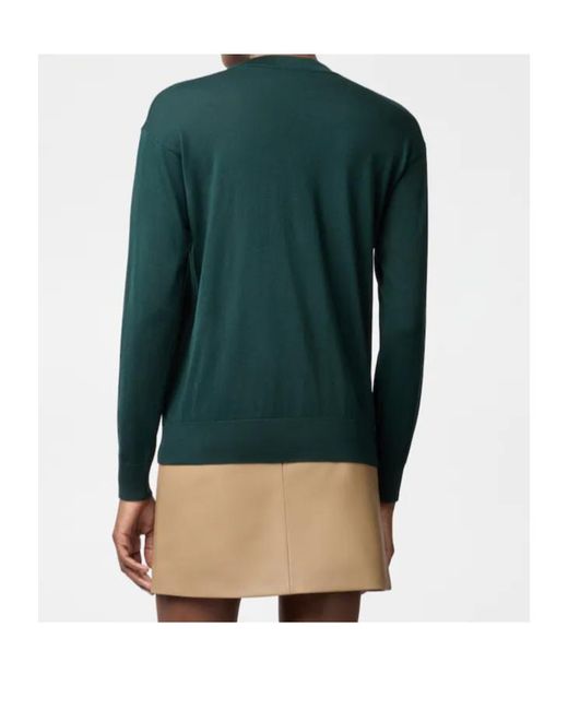 Tod's Green Round-Neck Sweater