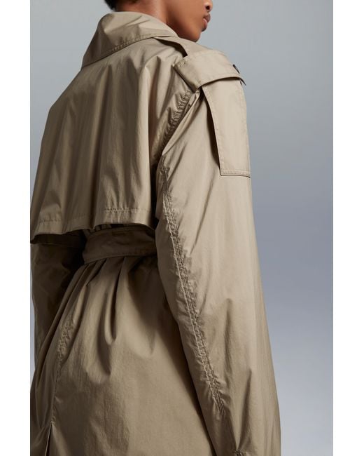 Moncler Natural Deva Trench Coat