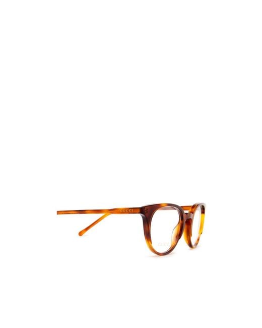 Gucci Multicolor Eyewear Round Frame Glasses