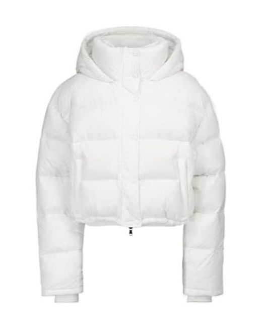 Wardrobe NYC White Release 03 Cropped Down Puffer Jacket